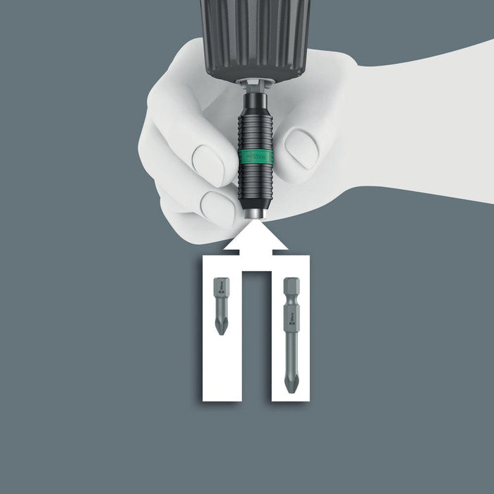 Wera 897/4 R Rapidaptor Bitorsion Universal Bit Holder 1/4