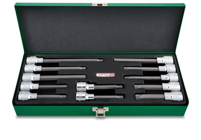 Toptul 12 Pce 1/2 Dr Bit Socket Set