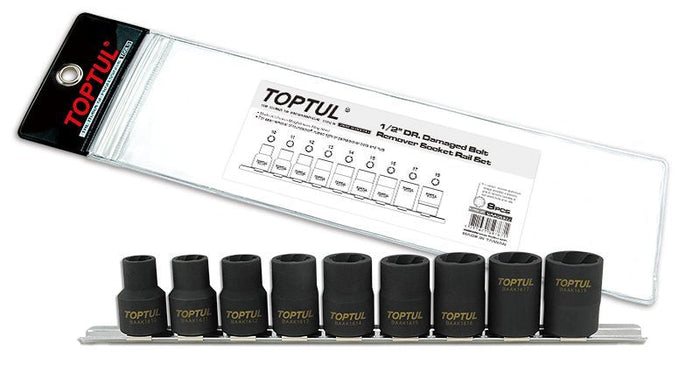 Toptul 9 Pce 1/2