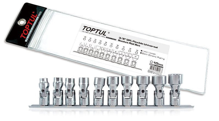 Toptul 10 Pce 3/8