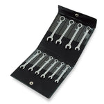 Toptul 10 Pce Miniature Combination Spanner Set SAE