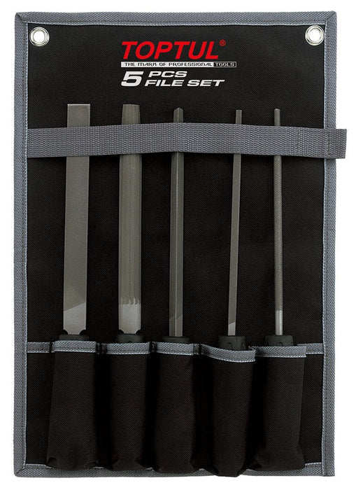 Toptul 5 Pce File Set