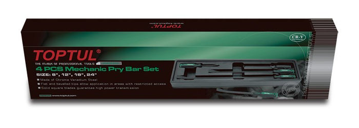 Toptul 4 Pce Mechanic Pry Bar Set