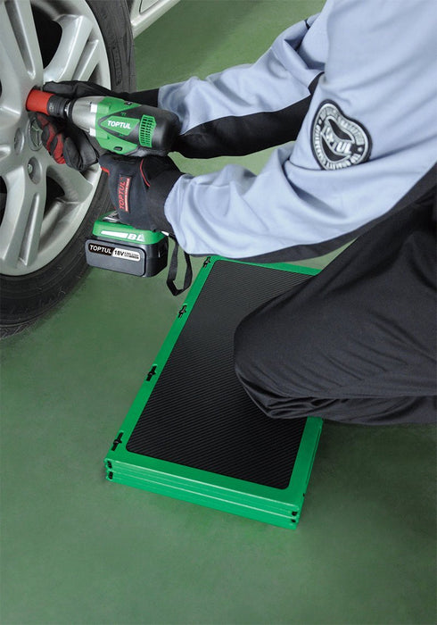 Toptul Foldable Mechanic's Mat / Kneeling Pad 480 x 265 x 48mm