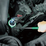 Toptul Magnifying Telescoping Inspection Mirror (55mm) with LED Light 268-955mm