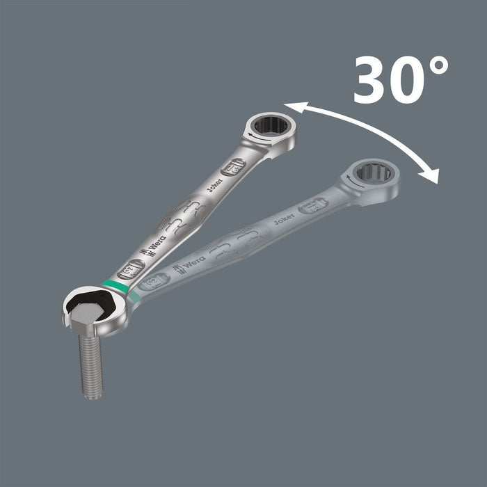 Wera Joker Ratcheting Combination Wrench Imperial 5/16