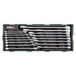Toptul 16 Pce 15° Offset Pro-Line Combination Spanner Set - Metric