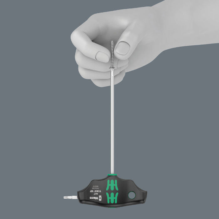 Wera 467/7 TORX® HF Set 2 Screwdriver Set T-handle TORX® Screwdrivers with Holding Function 7 Piece 023456