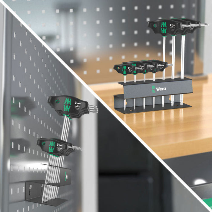 Wera 467/7 TORX® HF Set 2 Screwdriver Set T-handle TORX® Screwdrivers with Holding Function 7 Piece 023456