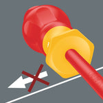 Wera 1160 VDE Slotted Screwdriver 0.6x3.5x100mm 031582