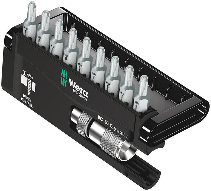 Wera Bit-Check 10 Drywall Set 10 Pce 136011