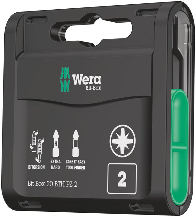Wera Bit-Box 20 BiTorsion Poz PZ2 20 Pce 057762