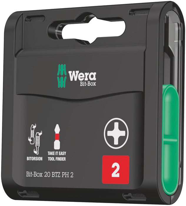 Wera Bit-Box 20 BiTorsion Phillips PH2 20 Pce 057751