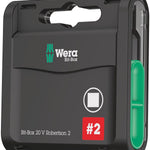 Wera Bit-Box 20 V Robertson # 2 20 Pce 057790