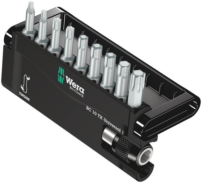 Wera Bit-Check 10 Tx Universal 1 10 Pce 056164