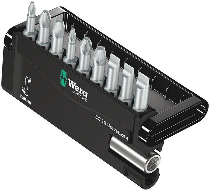 Wera Bit-Check 10 Universal 4 10 Pce 056159