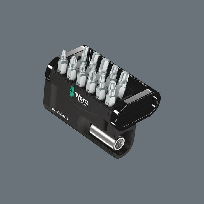 Wera Bit-Check 12 Metal PH/PZ/TX /Hex Insert Bit Set 12 Pce 057424