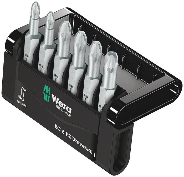 Wera Bit-Check 6 PZ Universal Set 6 Pce 056471