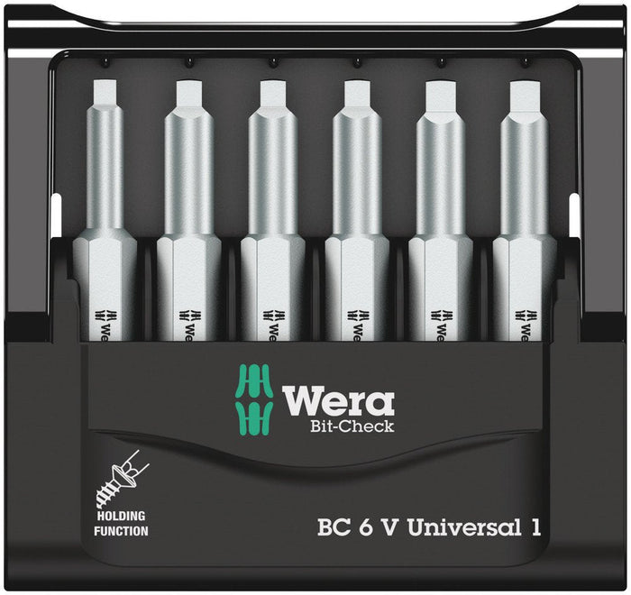 Wera Bit-Check 6 V Universal Set 6 Pce 056478