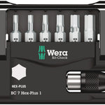 Wera Bit-Check 7 Hex-Plus 1 7 Pce 056168