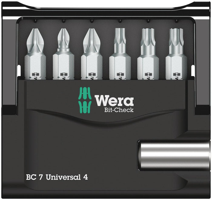 Wera Bit-Check 7 Universal 4 7 Pce 135810