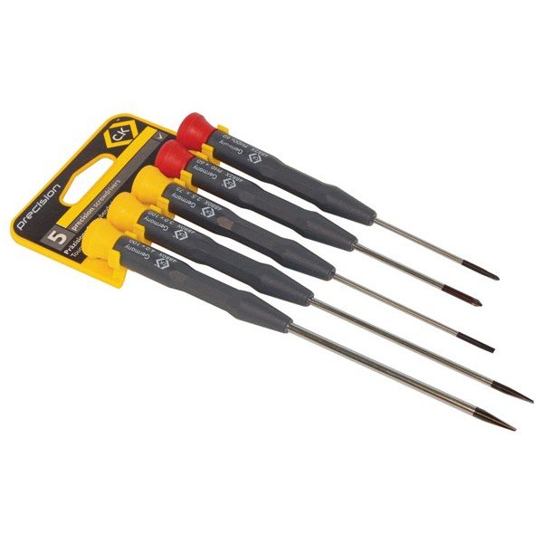 CK Precision Screwdriver Slotted/PH Set Of 5