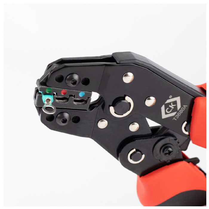 C.K Ratchet Crimping Pliers For Insulated Terminals 0.25 - 2.5mm