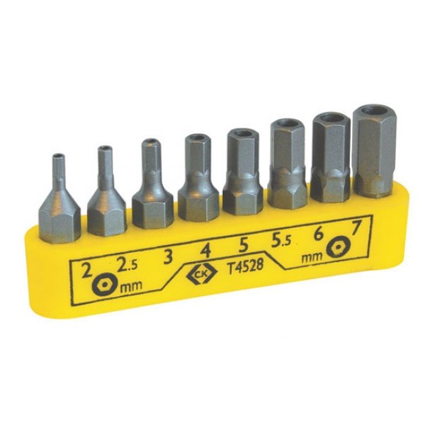 CK Bit Clip Tamperproof Hexagon Set Of 8