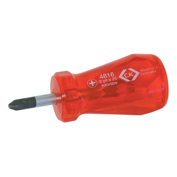 CK HD Classic Stubby Screwdriver PZ2x25mm