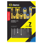 CK Dextro Screwdriver Slotted & PZD, 7 Piece