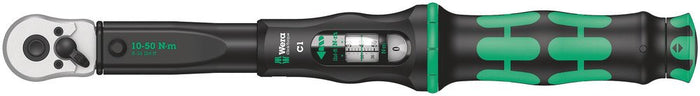 Wera Torque Wrench 10-50 Nm Reversible Ratchet 1/2