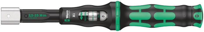 Wera Torque Wrench 2.5-25 Nm For 9x12mm Insert Tools 075651