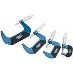 Draper Tools Metric External Micrometer Set (4 Piece)