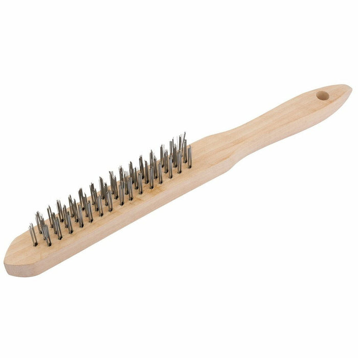 Draper Tools 3 Row Wire Scratch Brush