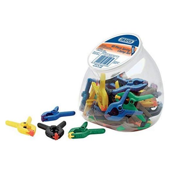 Draper Tools 40 Piece Mini Clamp Set 71543