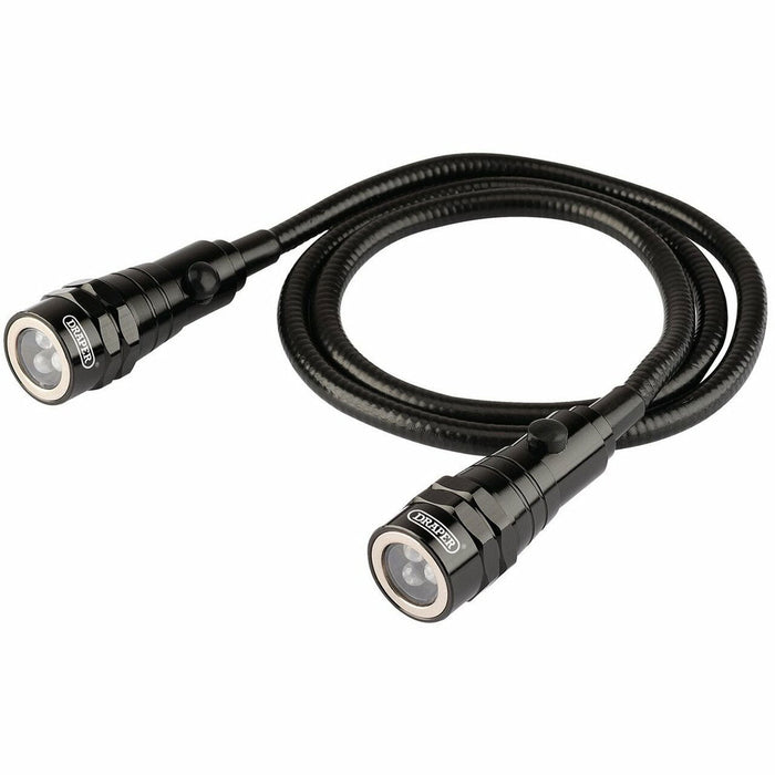Draper Twin LED Flexible Inspection Light with Magnetic Ends, 905mm