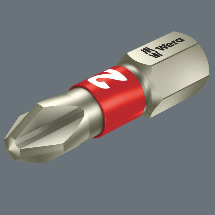 Wera 3851/1 Stainless Phillips Torsion Bit PH 3x25mm 071012