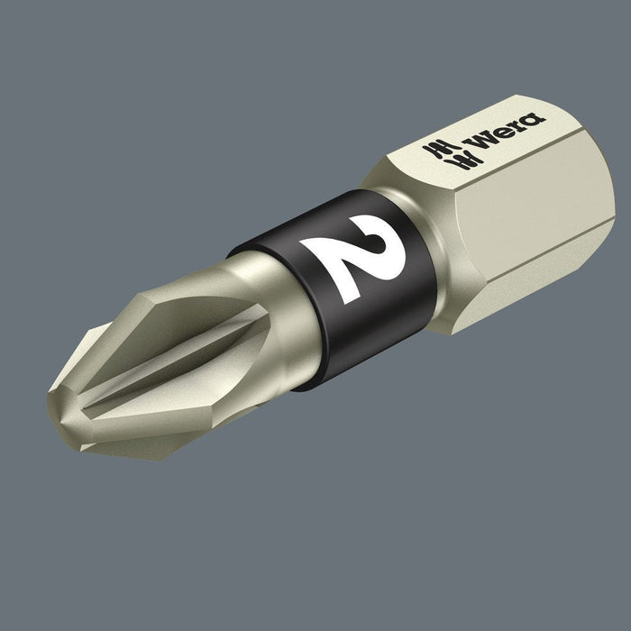 Wera 3855/1 Torsion Pozi Bit Stainless PZ 3x25mm 073615