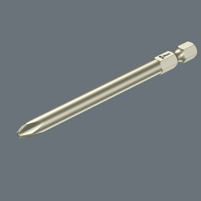 Wera 3851/4 Stainless Phillips Power Bit PH 2x89mm 071082