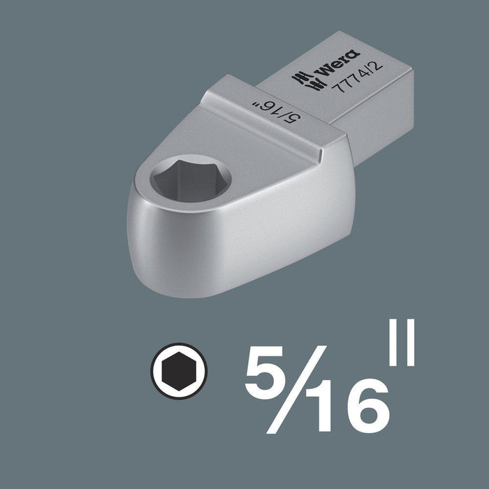 Wera 7774/2 Bit Adapter Insert 5/16