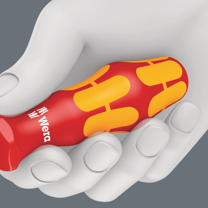 Wera 160 VDE Slotted Screwdriver Reduced Blade Diameter 0.6x3.5x100mm 006440