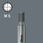 Wera 851/12 Phillips M5 Threaded Bit PH 2x35mm 065112