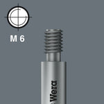 Wera 867/15 TorxÂ® M6 Threaded Bit TX 20x45mm 064170