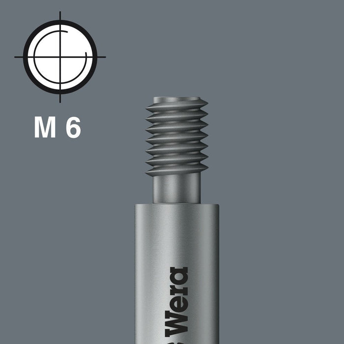Wera 867/15 TorxÂ® M6 Threaded Bit TX 20x45mm 064170