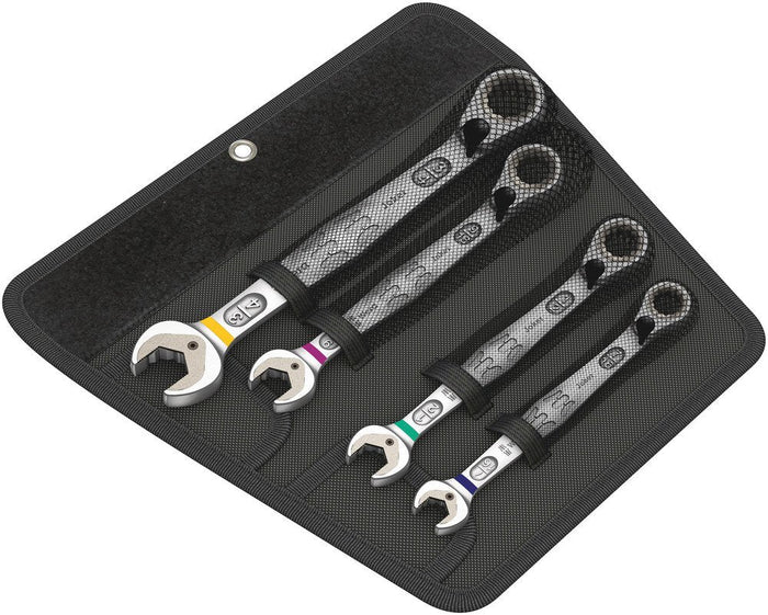 Wera Joker Switch Ratcheting Combination Wrench Set Imperial 4 Pce 020092