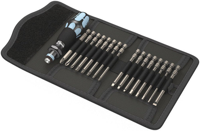 Wera Kraftform Kompakt 60 Stainless Steel 17 Pce Imperial 071117