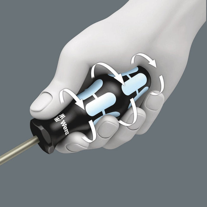 Wera 3368 Screwdriver For Square Socket Screws Stainless # 1x80mm 032070