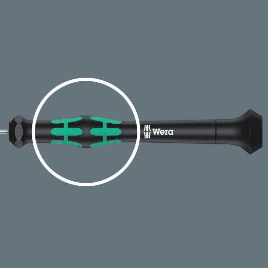 Wera 2035 Micro Slotted Precision Screwdriver 0.40x2x60mm 118006