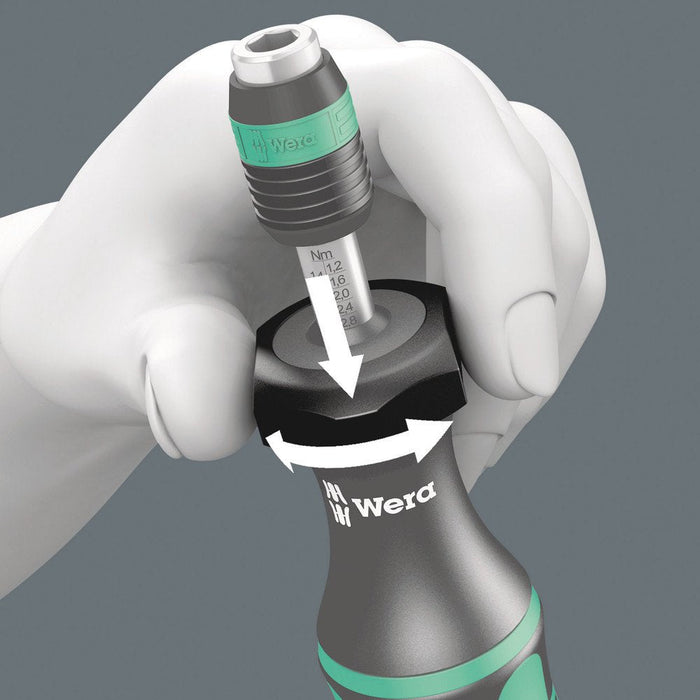 Wera 7440/41 Adjustable Torque Screwdriver Set 0.3-3.0 Nm 26 Pce 074738