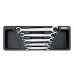 Toptul 5pc Flare Nut Wrench Set